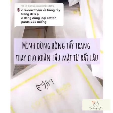 Bông tẩy trang 3 lớp Cotton Pads