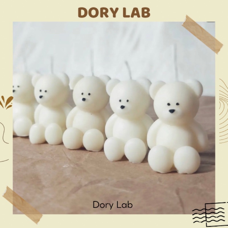 Nến Thơm Gấu Con Dễ Thương - Dory Lab