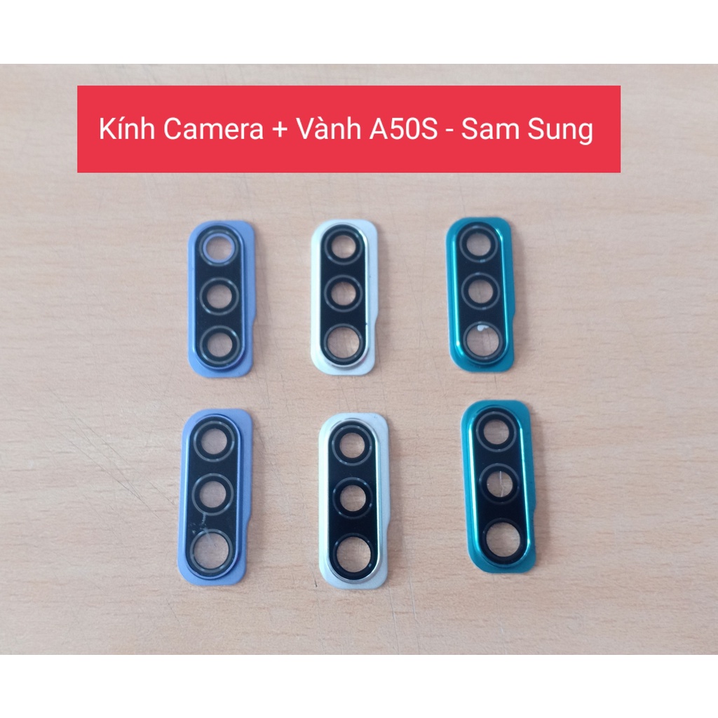 Kính Camera + Vành A50S Sam Sung