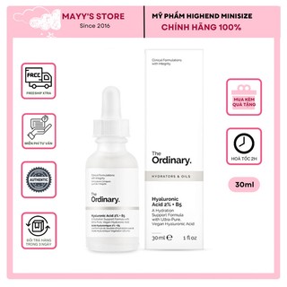 Serum cấp nước và phục hồi da The Ordinary Hyaluronic Acid 2% + B5