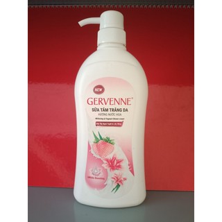 Sữa tắm trắng da Gervence 900g.