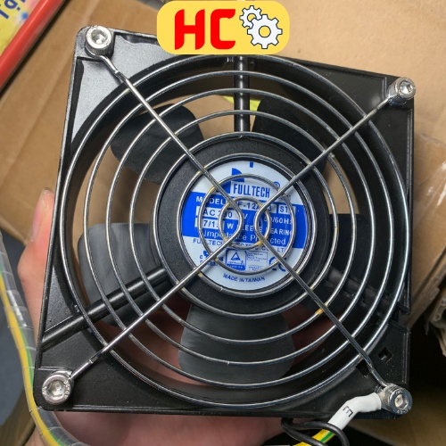 Quạt tản nhiệt 12cm, quạt thông gió 220v hàng tháo máy chất lượng cao giá rẻ