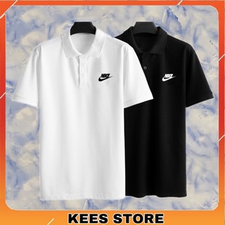 Áo polo nike basic cổ bẻ nam nữ chất vải cotton da cá sấu full cao cấp