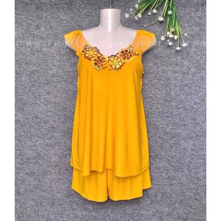 [45-59kg] Bộ đùi thun lạnh tay cánh tiên