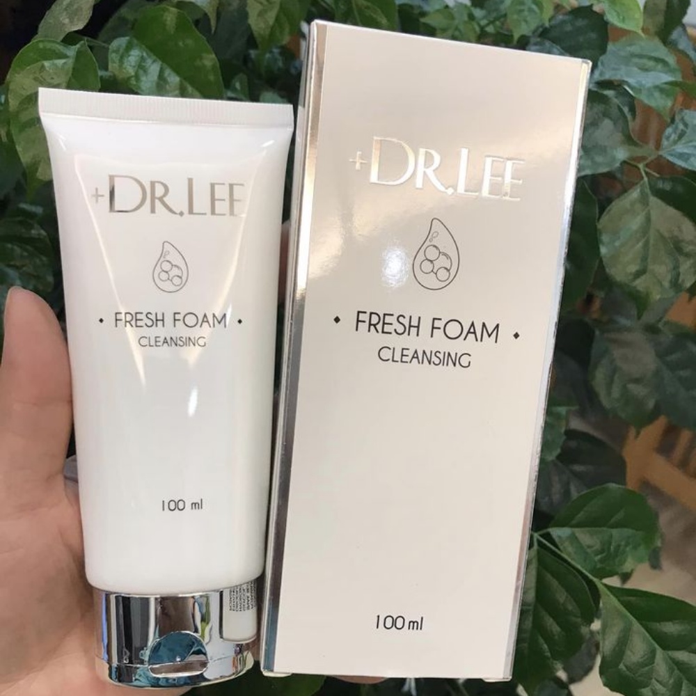 Sữa rửa mặt +DR.LEE Fresh Foam Cleansing giúp làm sạch sâu, sáng da tuýp 100ml
