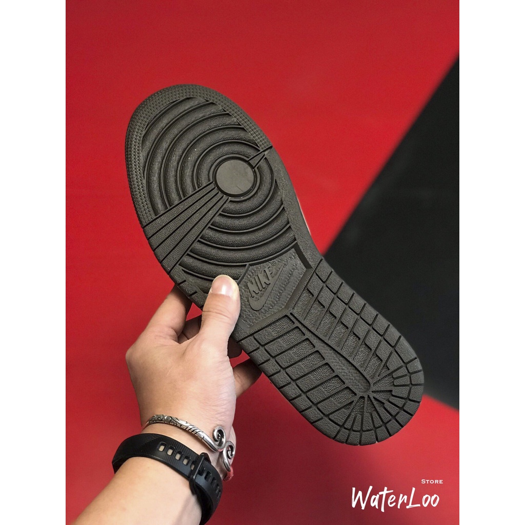 Giày Thể Thao Sneakers Air Jordan 1 Retro High Travis Scott Xám Nâu Phù Hợp Cho Cả Nam Và Nữ