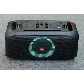 Loa JBL PartyBox On The Go (Bass 13.3cm, 100W, Tặng 2 micro, Pin 6h) HÀNG CHÍNH HÃNG BẢO HÀNH 12 THÁNG