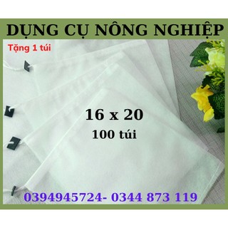 Túi bọc ổi, cam, na xoài (16 x 20 100 túi)