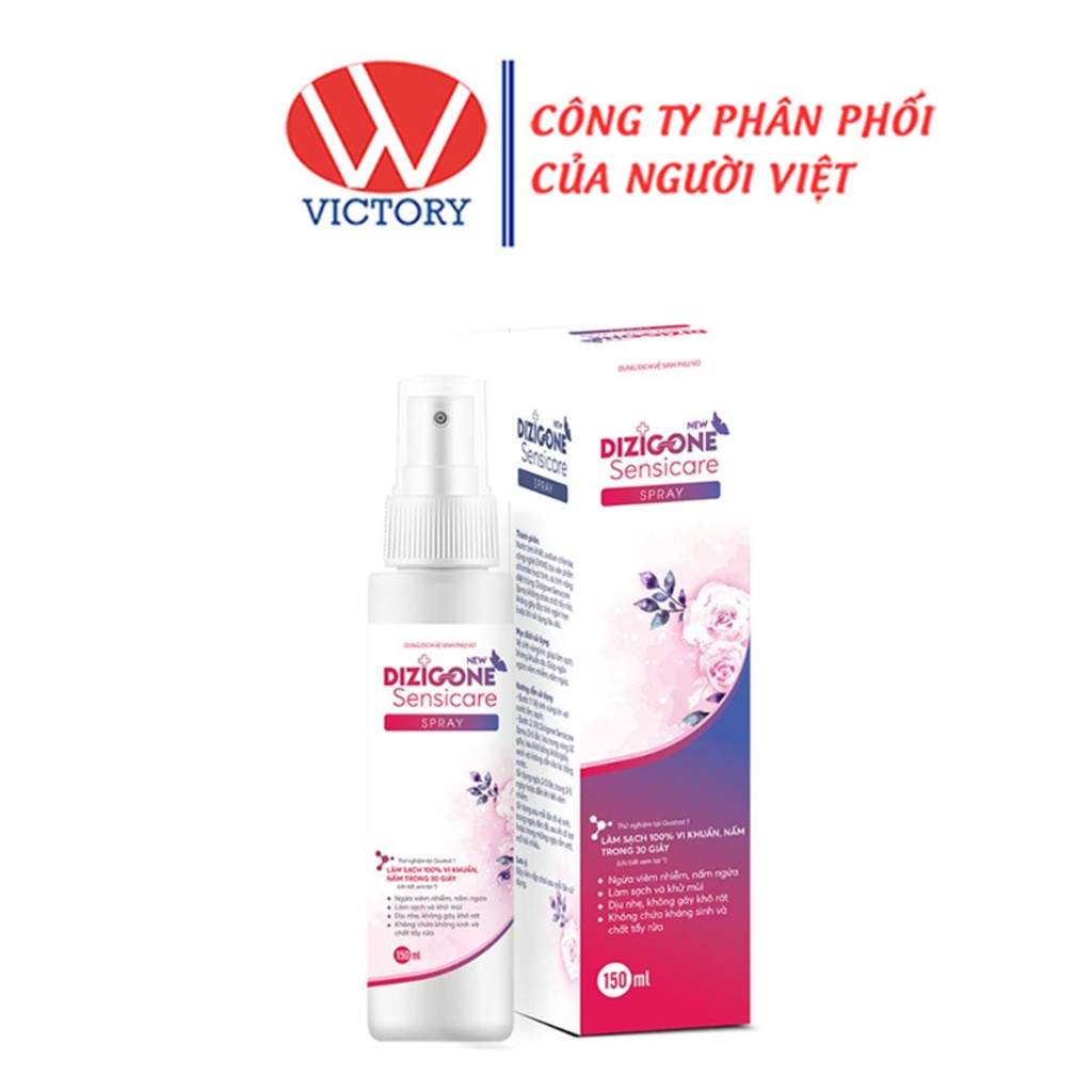 New Dizigone Sensicare làm sạch dịu nhẹ và an toàn  - VIC Pharmacy
