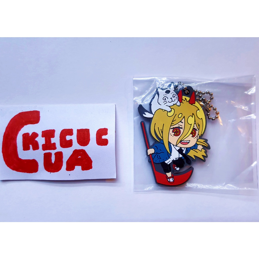 GOODS CHAINSAW MAN - Móc Khóa Cao Su