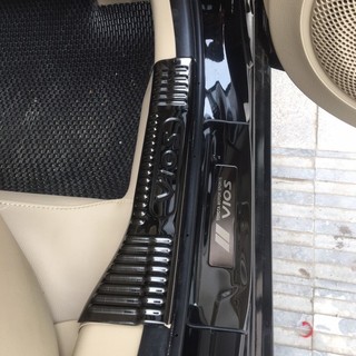 Ốp bậc trong ngoài titan vios 2019, 2020, 2021 2022 2023,nẹp cửa trong ngoài titan vios
