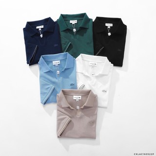 Áo Thun POLO L.C Cổ Chữ V, Chất Vải Thun Cotton, Áo Thun POLO Cao Cấp Thoáng Mát, Chuẩn Form, Sang Trọng - TAKEPLACE
