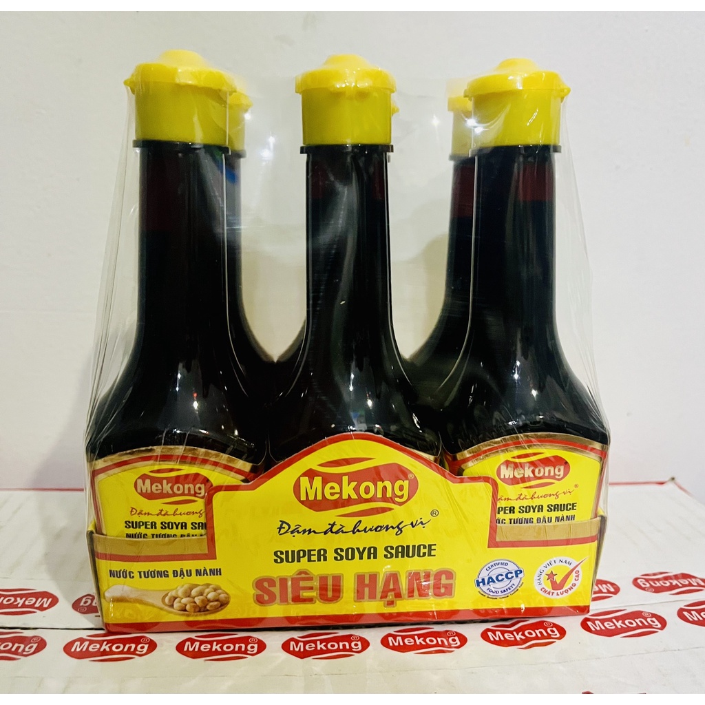 Lốc Nước tương Mekong siêu hạng nhí chai