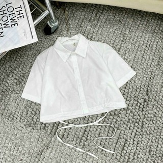 ÁO SƠ MI PHỐI DÂY EO XINH SM20