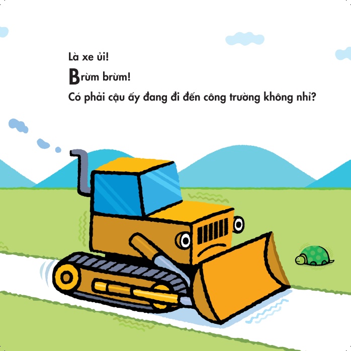 Sách Ehon cho bé 0 2 tuổi - Bạn Đường Hầm Neru - Xe Gì Thế Nhỉ? (Tranh truyện ehon Nhật Bản cho bé) | BigBuy360 - bigbuy360.vn