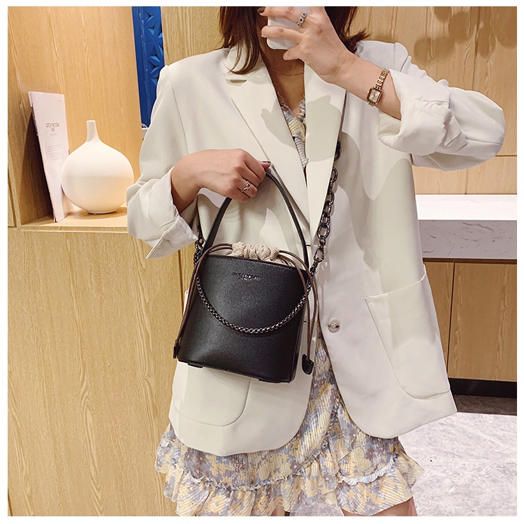 Bán buôn Túi Xô Nhỏ Gọn Tinh Tế Bằng Da Nhân Tạo PU Bỏ Bucket Cho Nữ Vợ Bạn Gái