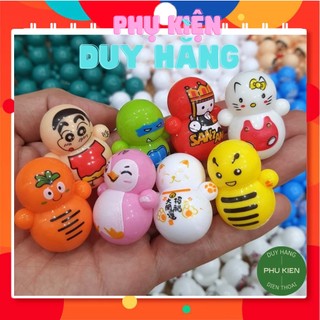 Lật Dật Cho Bé Siêu Dễ Thương, Lật Đật Mini Cute Phô Mai Que