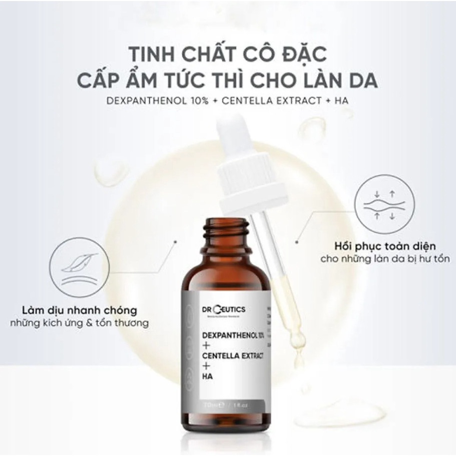 Serum DrCeutics B5 5-10% cấp ẩm phục hồi toàn diện