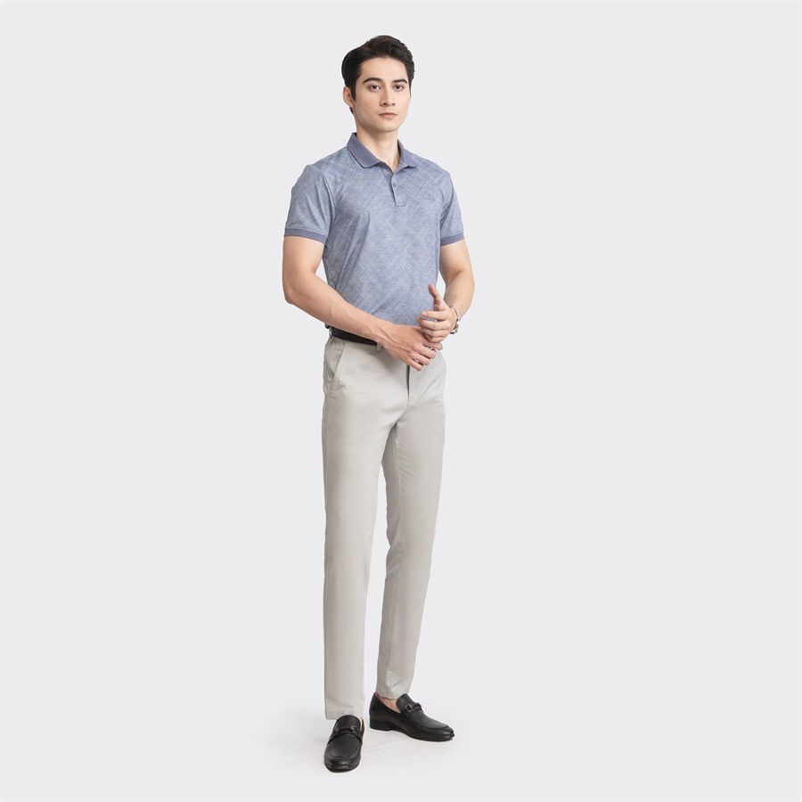 Áo polo ngắn tay ARISTINO phom Regular fit suông nhẹ, thiết kế basic nam tính, lịch lãm-  APS092S3
