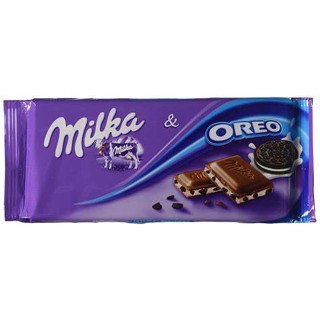 Socola Sữa Hạt Phỉ, Socola Oreo, Bánh que Socola sữa Milk Chocolate with Hazelnuts/Oreo Milka 100g