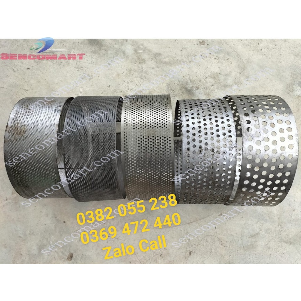 Sàng nghiền bột lỗ 1ly, 2ly, 3ly, 4ly, 5ly, 1cm