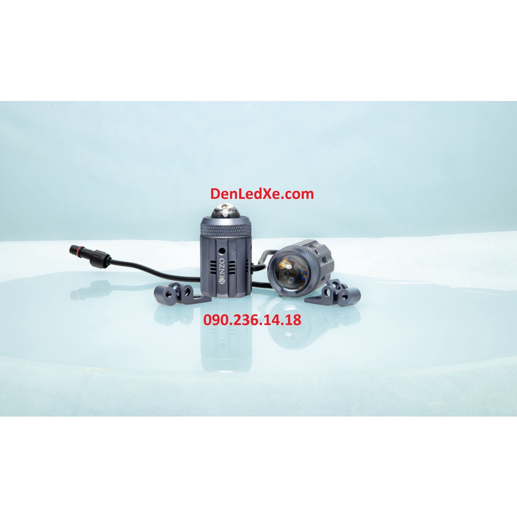 Kenzo X100 Ver 3.0 - Bi Cầu Led Mini Trợ Sáng 2023 - Hàng Chính Hãng