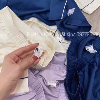 Bộ lụa cộc ngố nữ Gu xuất Nhật dư xịn