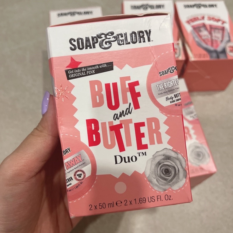 [BILL US ] Set tẩy da chết và dưỡng thể Soap & Glory