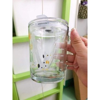 Cốc uống nước pha sữa chia vạch 350ml