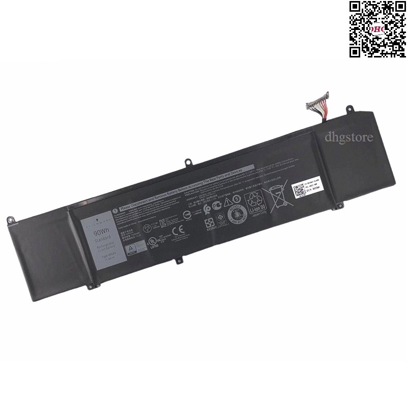 Pin laptop Dell Gaming G5 15 5590, G7 17 7490 7790, Alienware M15 M17, M15 R1 R5, M17 R1 R5, XRGXX 90Wh