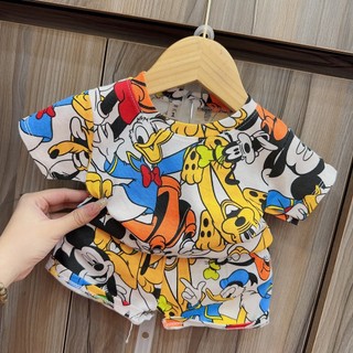 Bộ cotton QC hình dễ thương [Ảnh thật]