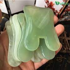 Cặp ngọc cạo gió massage mặt và body
