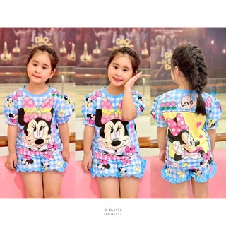 Bộ đùi thun lạnh bèo bé gái