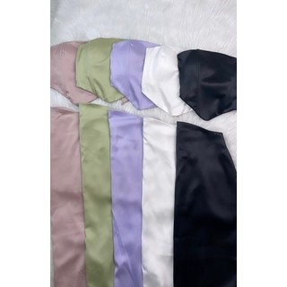 SET Corset + Chân body chất lụa phi thun | Peachtea Corner