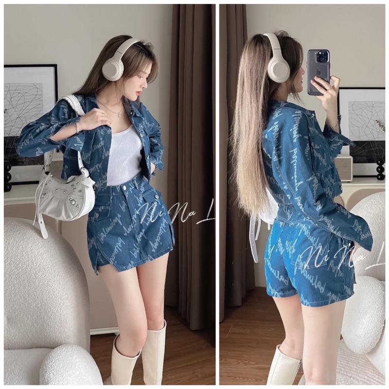(SET BIGSIZE 50KG ĐẾN 90KG ) set kaki thun in chữ hoạ tiết