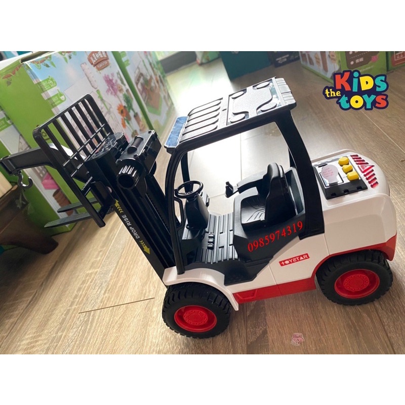 Xe Nâng, Xe Cẩu Đa Năng cao cấp Toystar âm thanh, đèn, đa chức năng.