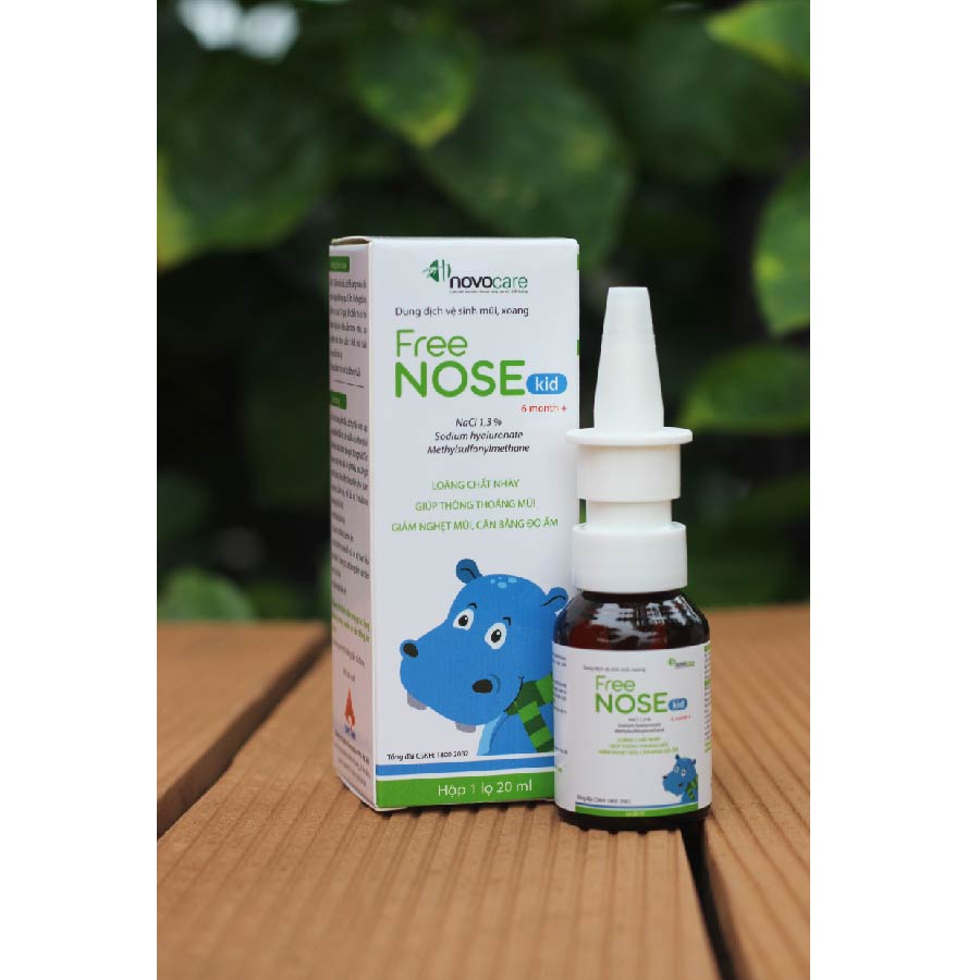 FREE NOSE Kid xịt mũi thảo dược cho bé
