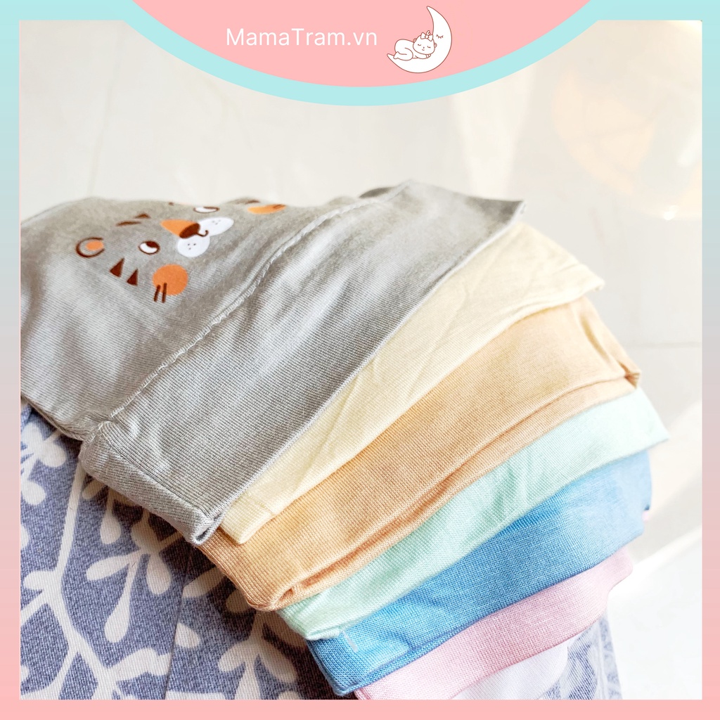 Mũ/Nón Che Thóp Giữ Ấm Chất Liệu Thun Lạnh Cho Bé Từ Sơ Sinh Đến 6Kg, Kích Thước Vòng Đầu 34-38cm