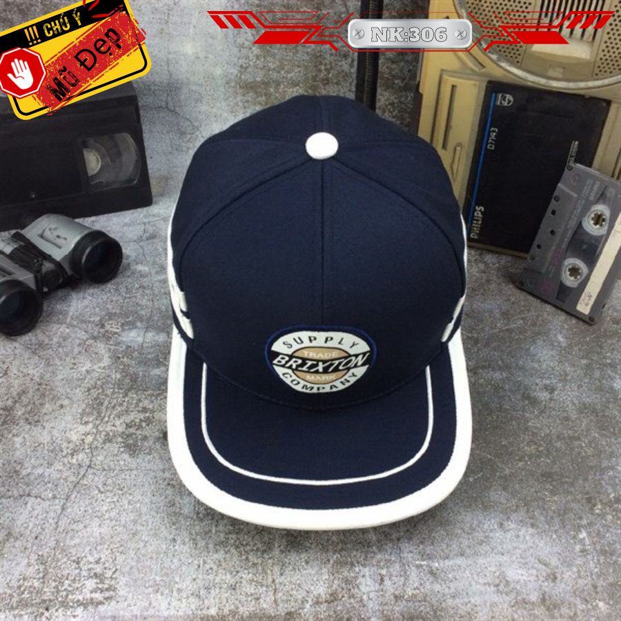 Nón mũ snapback brixton chất đẹp mũ lưỡi trai cao cấp.Mã:NK306