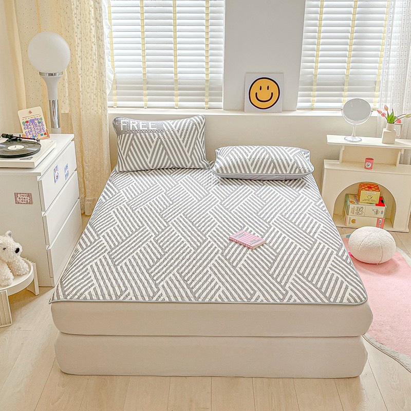 Chiếu cao su non 5d túi rút dây trần dài,chiếu điều hòa mát lạnh dành cho mùa hè mùa hè