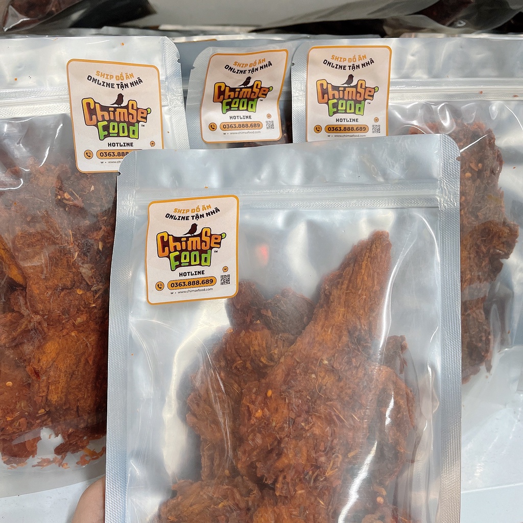 Khô Bò Thu Ba - Bò Khô Miếng Thu Ba Đặc Sản Quảng Ngãi Gói 200Gr -  Chim Sẻ Food