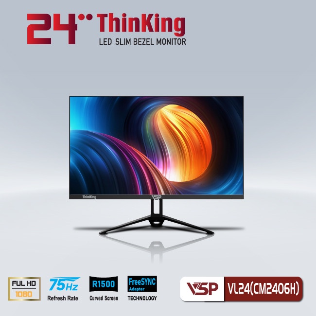 Màn Hình VSP VL24 24inch Cong