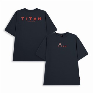 Áo thun local brand Titan Logo ss1 phông tay lỡ cotton form rộng unisex nam nữ