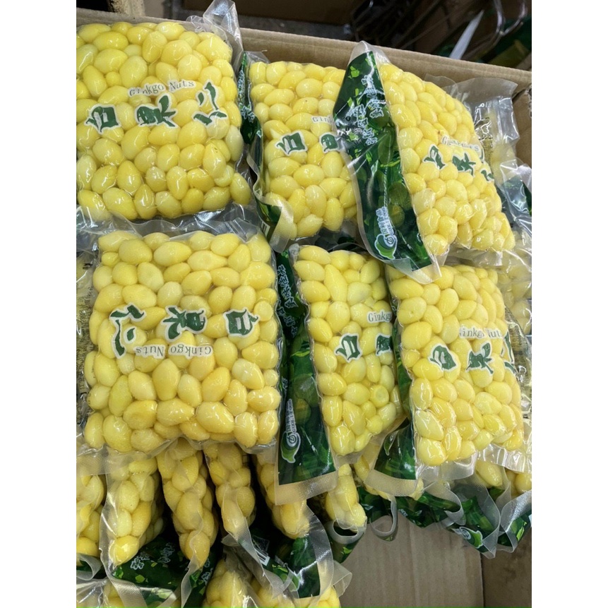 Bạch quả bóc vỏ đóng gói 250g