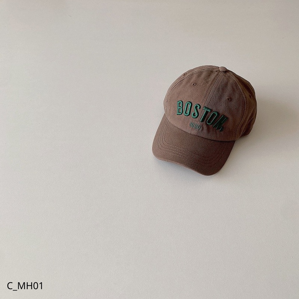 Mũ lưỡi trai cho bé EMBES KIDS , nón cho bé trai 2 đến 7 tuổi