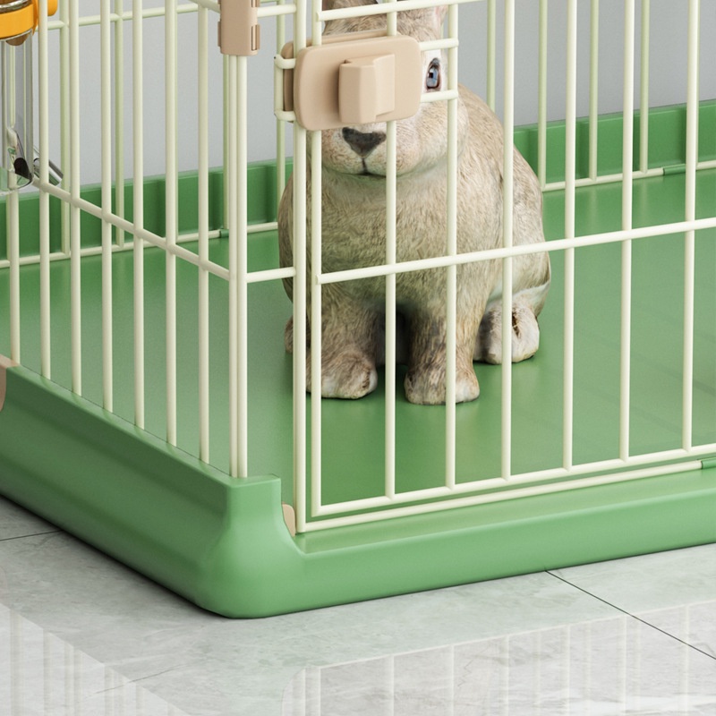 Chuồng Thú Cưng Gấp Gọn Mẫu Mới Size M 75x50x44cm, Dành Cho Thú Cưng Dưới 10kg, 3 Màu Sắc Xanh Trắng Hồng