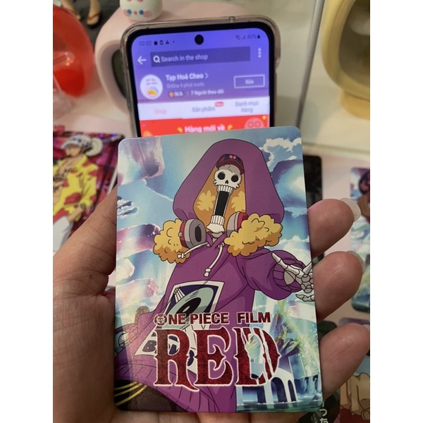 Thẻ Card One Piece Film Red CGV