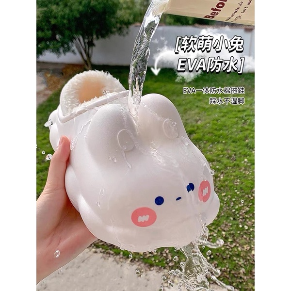 Dép lông thỏ chính hãng xixitiao