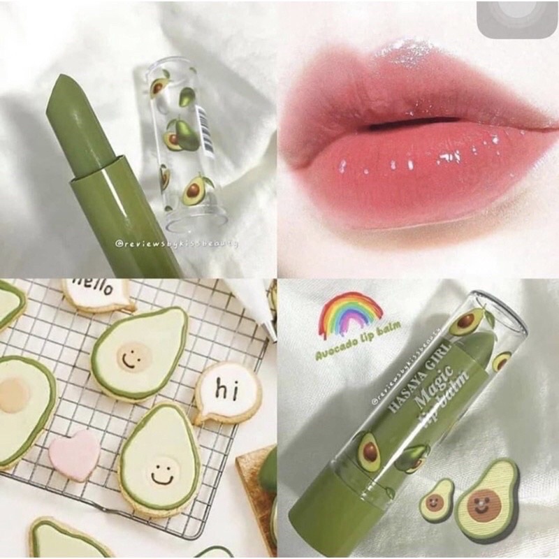 Son Dưỡng Môi Trái Bơ Màu Hồng Tự Nhiên Avocado Magic Lip Balm