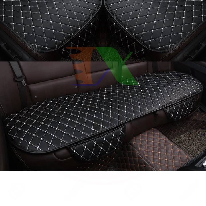 Miếng lót ghế sau xe ô tô D00.3 3 Chỗ, 1 Tấm Đệm ghế xe hơi, Nệm mặt ghế xe hàng sau, Đệm da ô tô phía sau - Đủ 3 chỗ